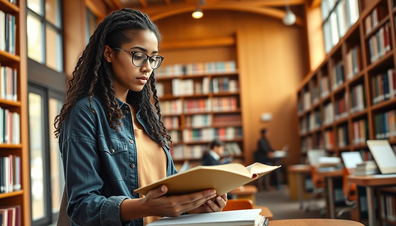 Modern university campus for students